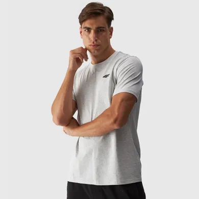 T-shirt męski, szary, 4F