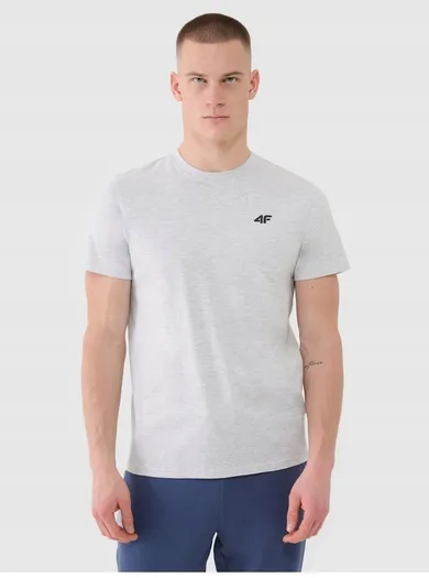 T-shirt męski, szary, 4F