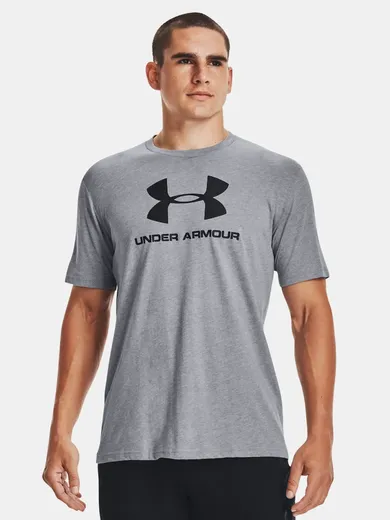 T-shirt męski, szary, Under Armour