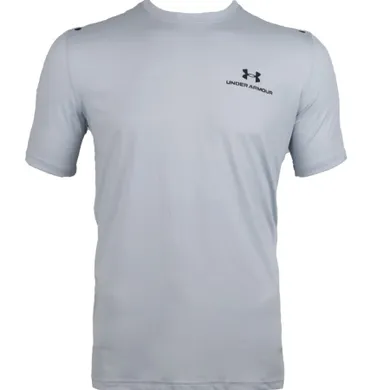 T-shirt męski, szary, Under Armour Rush Energy Short Sleeve