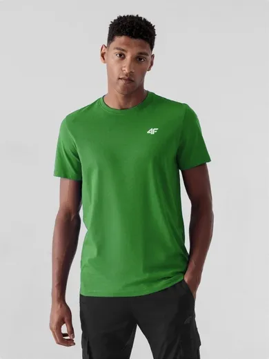 T-shirt męski, zielony, 4F