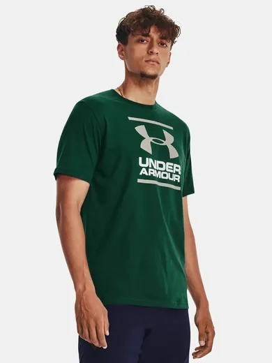 T-shirt męski, zielony, Under Armour