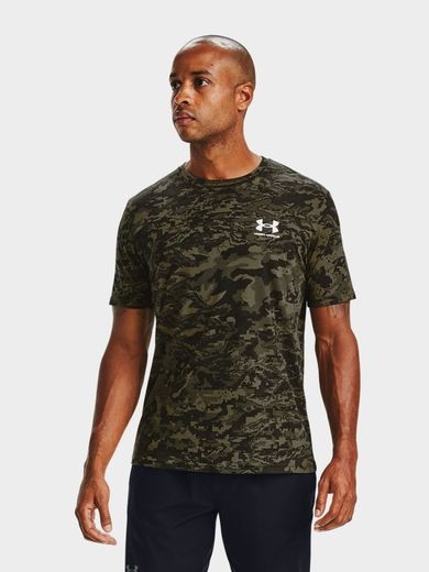 T-shirt męski, zielony, Under Armour