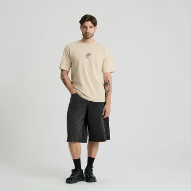 T-shirt oversize z nadrukiem Myszka Miki NOWEAR