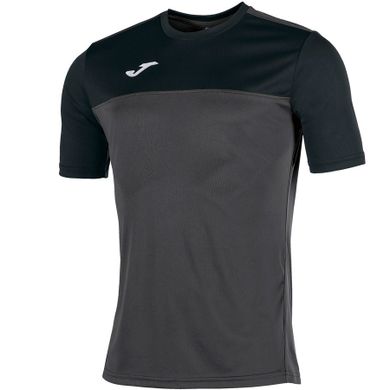 T-shirt piłkarski chłopięcy, szary, Joma Winner