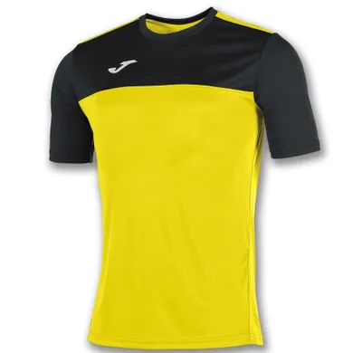 T-shirt piłkarski chłopięcy, żółty, Joma Winner