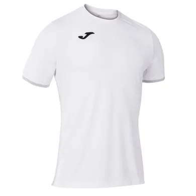T-shirt piłkarski męski, biały, Joma Campus