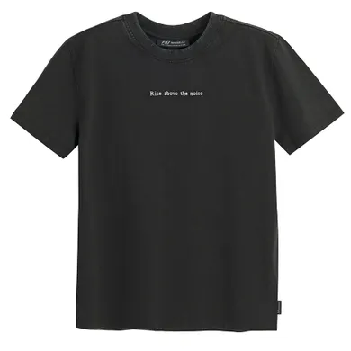 T-shirt regular z bawełny czesanej NOWEAR