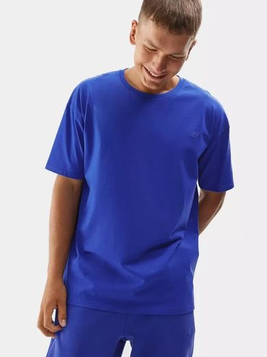 T-shirt, unisex, niebieski, 4F