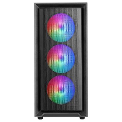 Tacens, Mars, obudowa komputerowa, MC-AIR BLACK ATX 4x FRGB fan