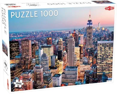 Tactic, Around the World, New York, puzzle, 1000 elementów