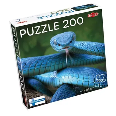 Tactic, Blue Viper Snake, puzzle, 200 elementów