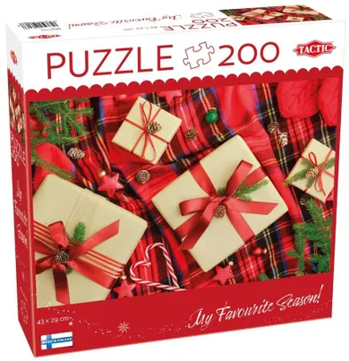 Tactic, Christmas presents, puzzle, 200 elementów