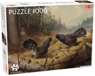 Tactic, Ferdinand von Wright, The Fighting Capercaillies, puzzle, 1000 elementów