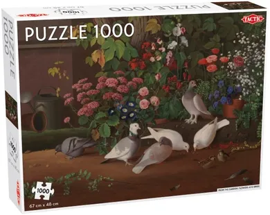 Tactic, Flowers and Birds, puzzle, 1000 elementów