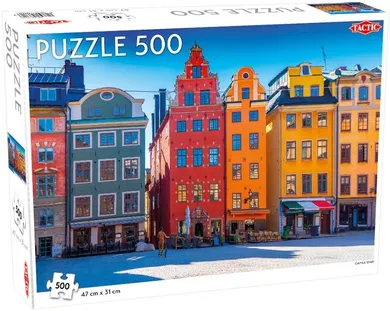 Tactic Games, Gamla Stan, puzzle, 500 elementów