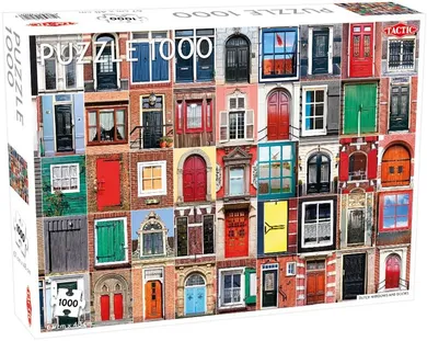 Tactic Games, Patterns Dutch Windows and Doors, puzzle, 1000 elementów