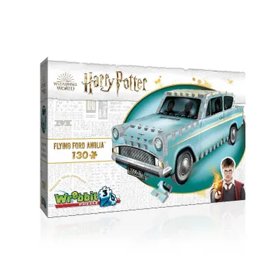 Tactic Games, Wrebbit 3D Harry Ppotter Flying Ford Anglia, puzzle, 130 elementów