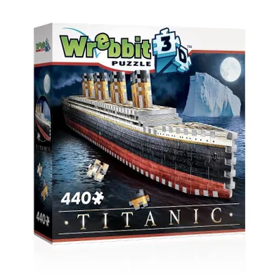 Tactic Games, Wrebbit 3D Titanic, puzzle, 440 elementów