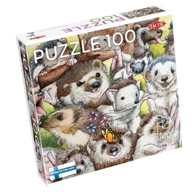 Tactic, Hedgehogs, puzzle, 100 elementów