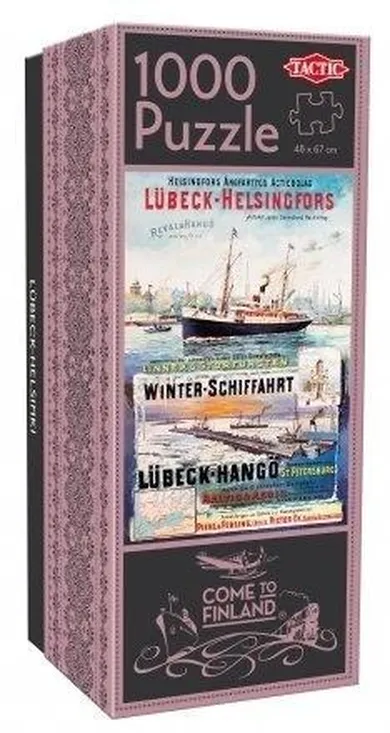 Tactic, Lubeck-Helsinki, puzzle, 1000 elementów