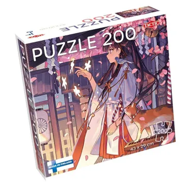 Tactic, Manga anime girl, puzzle, 200 elementów