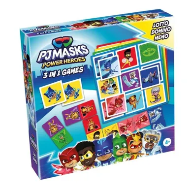 Tactic, Pidżamersi, Lotto, Domino, Memo, gra losowa 3w1