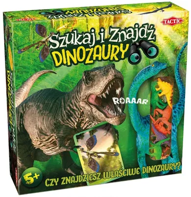 Tactic, Szukaj i Znajdź Dinozaury, gra familijna