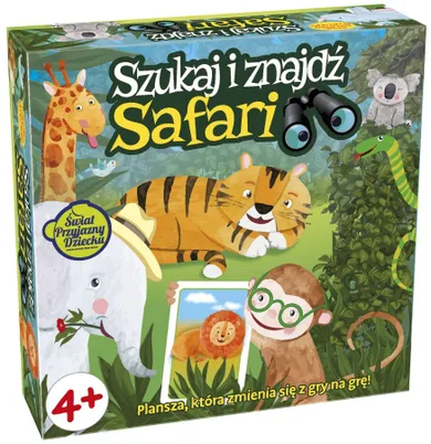 Tactic, Szukaj i Znajdź, Safari, gra planszowa