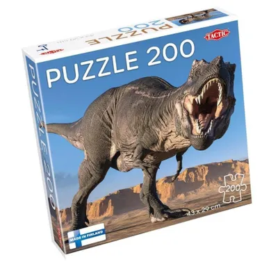 Tactic, Tyrannosaurus, puzzle, 200 elementów