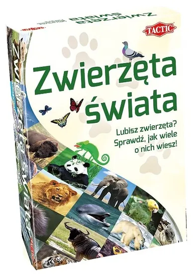 Tactic, Zwierzęta Świata, quizy, gra edukacyjna