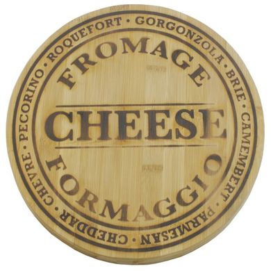 Tadar, drewniana deska do serów, bambusowa, 28-2 cm