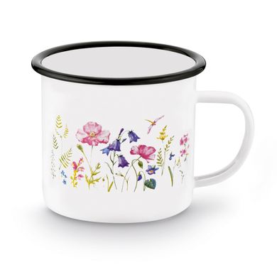 Tadar, Evika, kubek emaliowany, 9 cm, 500 ml