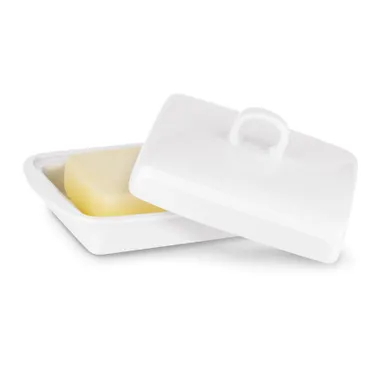 Tadar, maselnica ceramiczna, biala, 16,5-12,4-2,5 cm