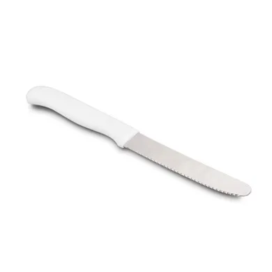 Tadar, nóż śniadaniowy do kanapek i smarowania, biały, 10,5 cm