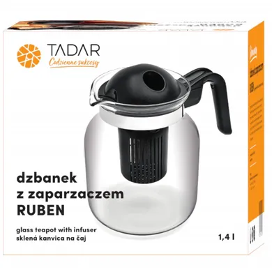 Tadar, Ruben, dzbanek z zaparzaczem, 1400 ml