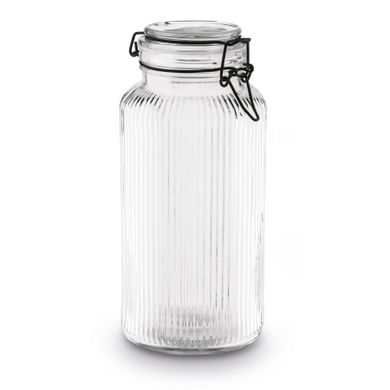 Tadar, Strip, szklany słoik z klipsem, 1500 ml