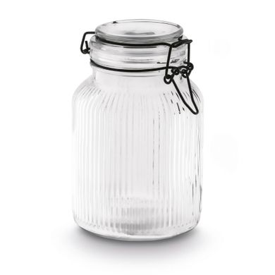 Tadar, Strip, szklany słoik z klipsem, 650 ml