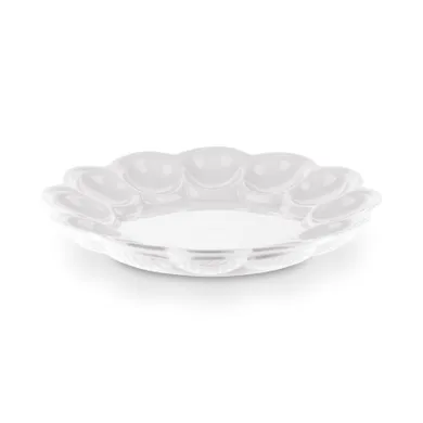 Tadar, talerz do jajek, porcelanowy, 25-3,5 cm, 17-571A