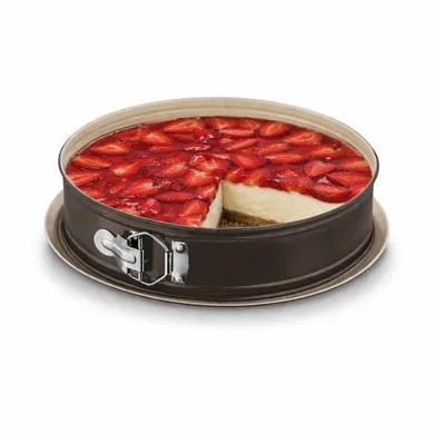 Tadar, tortownica okrągła z powłoką ceramiczną z podstawą, 28-6,5 cm