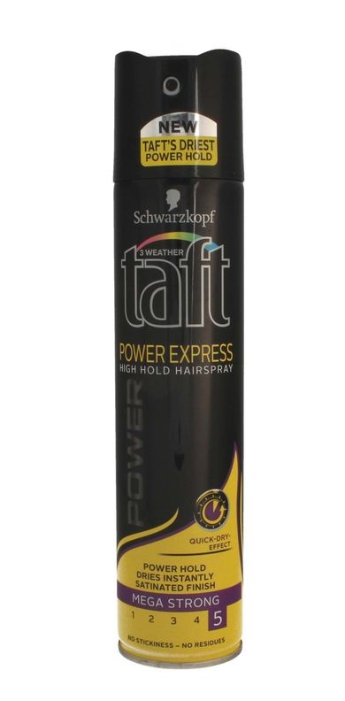 Taft, Power Express, lakier do włosów nadający objętość, 250 ml