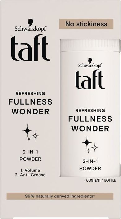 Taft, puder do włosów, 2in1 refreshing fullness Wonder, 10 g