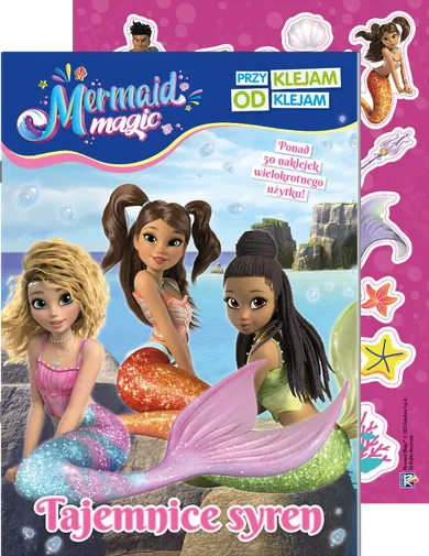 Tajemnice syren. Magia Syren. Przyklejam odklejam