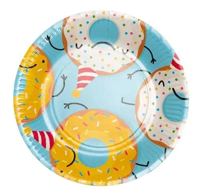 Talerzyki, Donut, 23 cm, 8 szt.