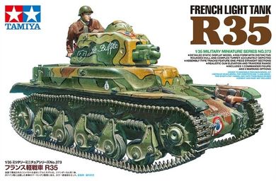 Tamiya, French Light Tank R-35, model plastikowy