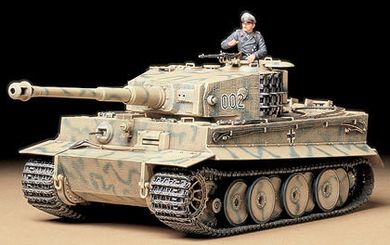 Tamiya, German Tiger I Mid Production, model do sklejania