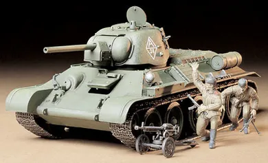 Tamiya, Russian T34/76 ChTZ, model do sklejania