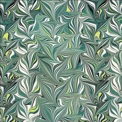 Tassotti, papier do origami, mozaika, zieleń, 15-15 cm