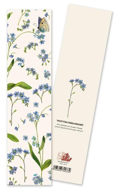 Tassotti, zakładka do książki, Niezapominajka