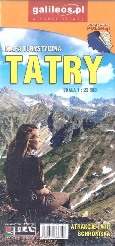 Tatry. Mapa turystyczna 1: 22 500